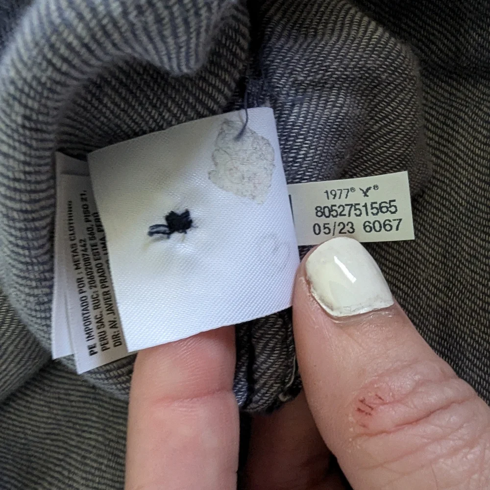 AE Super Soft Flannel Shirt Men's XL American Eagle Blue Plaid Button Up Comfy C - Picture 3 of 8